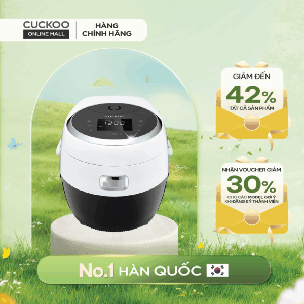 Nồi Cơm Điện Tử 1.8L - CR-1020F/BKWHVNCV
