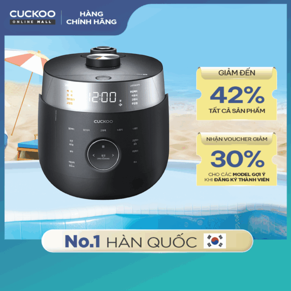 Nồi Cơm Điện Tử Áp Suất Kép Cao Tần 1.8L
