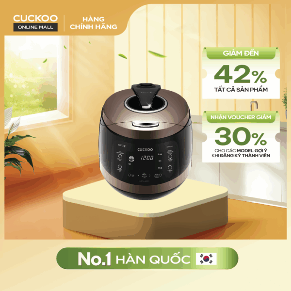 Nồi Cơm Điện Tử Áp Suất Cao Tần 1.8L