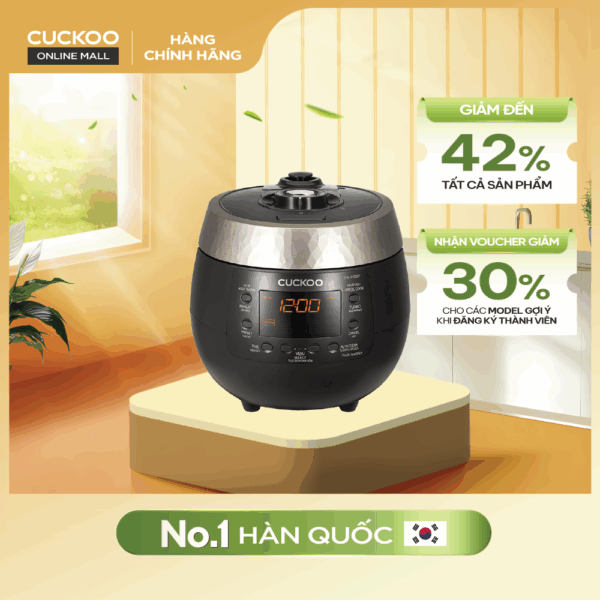 Nồi Cơm Điện Tử Áp Suất CRP-R1000F 1.8L