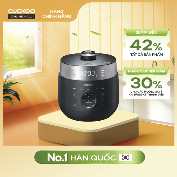 Nồi Cơm Điện Tử Áp Suất Kép Cao Tần 1.08L