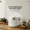 Nồi Cơm Điện Tử Áp Suất Kép Cao Tần 1.8L - CRP-LHTR1010FW